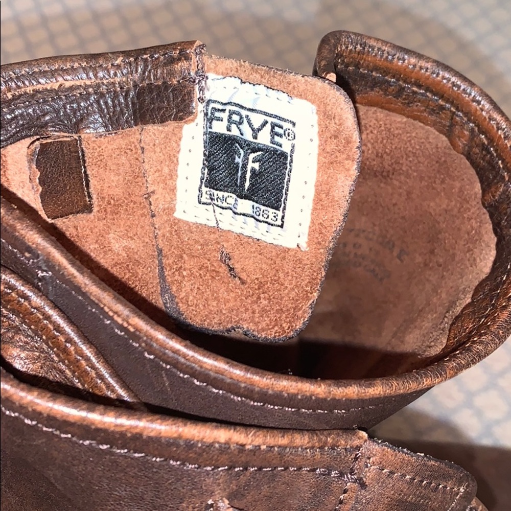 Frye Veronica Tall Belted Boot Size 6.5